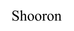 SHOORON trademark