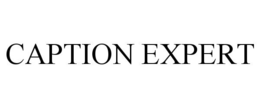 CAPTION EXPERT trademark
