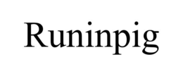 RUNINPIG trademark