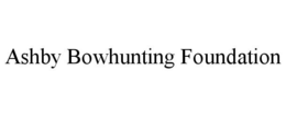 ASHBY BOWHUNTING FOUNDATION trademark