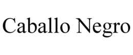 CABALLO NEGRO trademark
