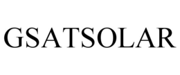 GSATSOLAR trademark