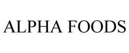 ALPHA FOODS trademark