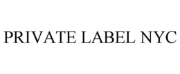 PRIVATE LABEL NYC trademark