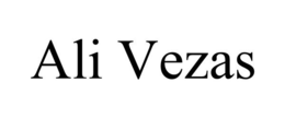 ALI VEZAS trademark