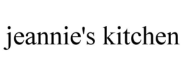 JEANNIE'S KITCHEN trademark