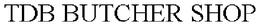 TDB BUTCHER SHOP trademark
