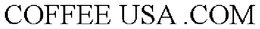 COFFEE USA .COM trademark