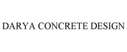 DARYA CONCRETE DESIGN trademark