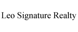 LEO SIGNATURE REALTY trademark