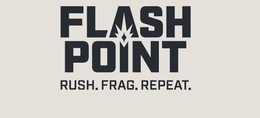 FLASH POINT RUSH. FRAG. REPEAT. trademark