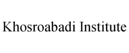 KHOSROABADI INSTITUTE trademark