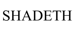 SHADETH trademark