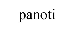 PANOTI trademark