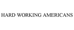 HARD WORKING AMERICANS trademark