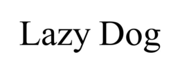 LAZY DOG trademark