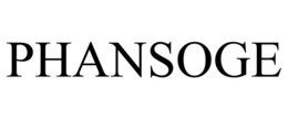 PHANSOGE trademark