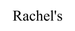 RACHEL'S trademark