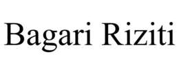 BAGARI RIZITI trademark