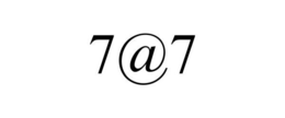 7@7 trademark
