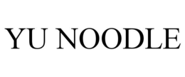 YU NOODLE trademark