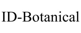 ID-BOTANICAL trademark