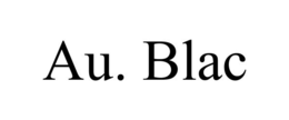 AU. BLAC trademark