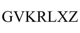 GVKRLXZ trademark