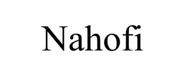 NAHOFI trademark