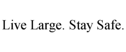 LIVE LARGE. STAY SAFE. trademark