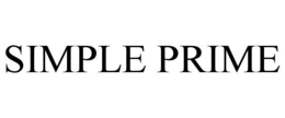 SIMPLE PRIME trademark