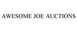 AWESOME JOE AUCTIONS trademark