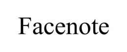 FACENOTE trademark