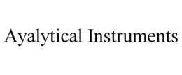 AYALYTICAL INSTRUMENTS trademark