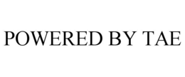 POWERED BY TAE trademark