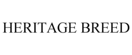 HERITAGE BREED trademark