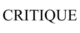 CRITIQUE trademark