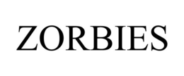 ZORBIES trademark