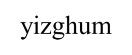 YIZGHUM trademark