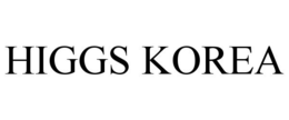 HIGGS KOREA trademark