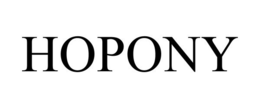 HOPONY trademark