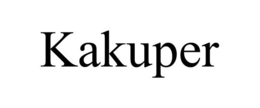 KAKUPER trademark
