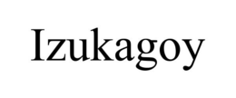 IZUKAGOY trademark