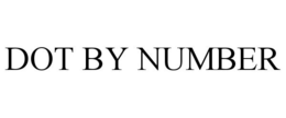DOT BY NUMBER trademark