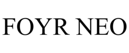 FOYR NEO trademark