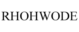 RHOHWODE trademark