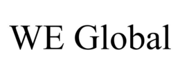 WE GLOBAL trademark
