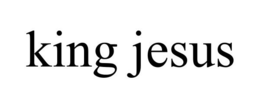 KING JESUS trademark