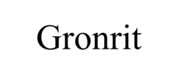 GRONRIT trademark