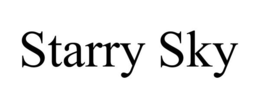 STARRY SKY trademark